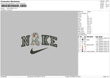 Nike Rabbit Embroidery File 6 sizes