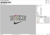 Nike Toad Embroidery File 6 sizes