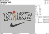 Nike Toad Embroidery File 6 sizes