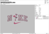 Nike With Ballons Embroidery