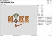Nike Woody v2 Embroidery File 6 sizes
