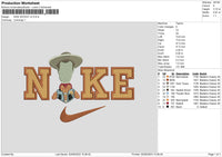 Nike Woody v2 Embroidery File 6 sizes