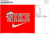 Nike Xmas V20 Embroidery
