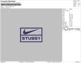 Nike X Stussy Embroidery