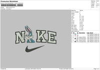 Nike Bunny Embroidery