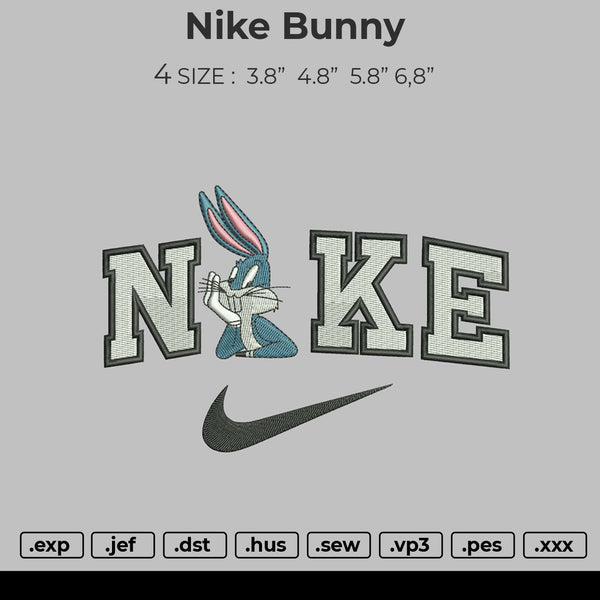 Nike Bunny Embroidery