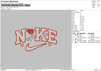 Nike Candy Love Embroidery