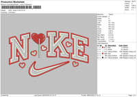 Nike Candy Love Embroidery