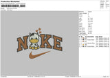 Nike Cow V3 Embroidery File 6 sizes