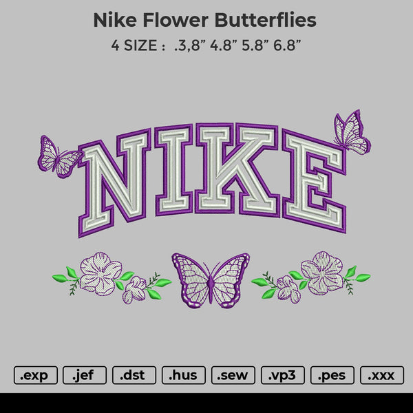 Nike Flower Butterflies
