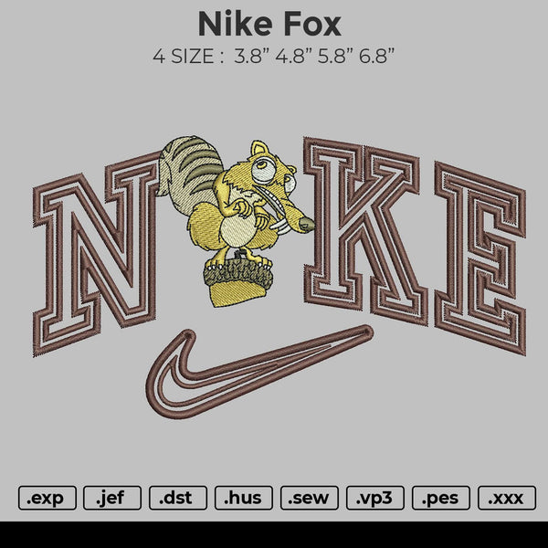 Nike Fox Embroidery