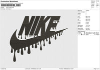 Nike Melt Embroidery