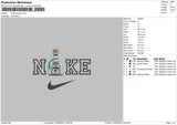 nike tequila Embroidery
