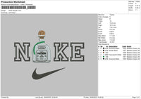 nike tequila Embroidery
