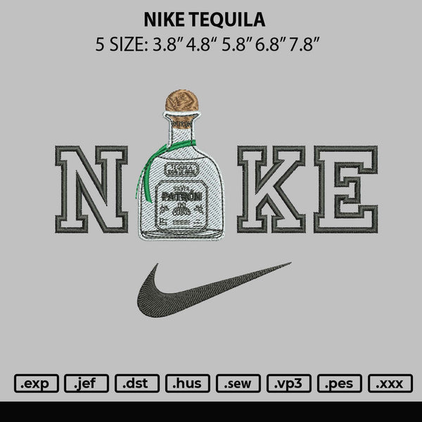 nike tequila Embroidery