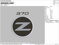 Nissan Z logo Embroidery