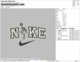 Nike Bugs Bunny v2 Embroidery