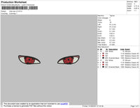 Ninja Eye V3 Embroidery