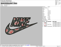 Nike Akatsuki Embroidery