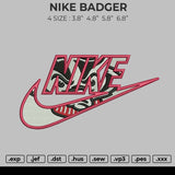 Nike Badger Embroidery