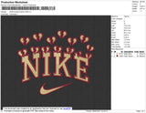 Nike Swoosh Broken Embroidery