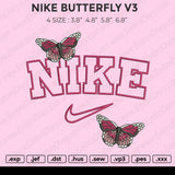 Nike Butterfly V3 Embroidery