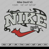 Nike Devil V2 Embroidery