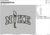 Nike Knife Jason Embroidery