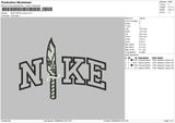 Nike Knife Chucky Embroidery