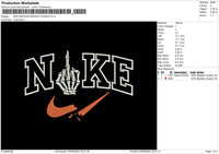 Nike Swoosh Middle Finger