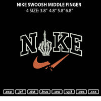 Nike Swoosh Middle Finger