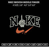 Nike Swoosh Middle Finger