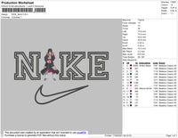 Nike Itachi 2 Embroidery