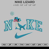 Nike Lizard Embroidery