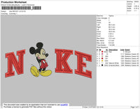 Nike Mickey V2 Embroidery