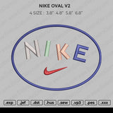 Nike Oval V2 Embroidery