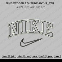 Nike Swoosh 2 Outline Anthr_ver