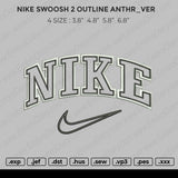 Nike Swoosh 2 Outline Anthr_ver