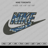 Nike Toronto Embroidery