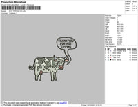 NOT TIPPING COW