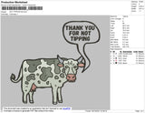NOT TIPPING COW