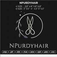 NPURDYHAIR Embroidery