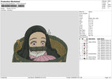 Nezuko V9 Embroidery File 6 sizes