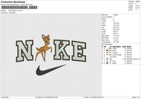 Nike Bambi v2 Embroidery