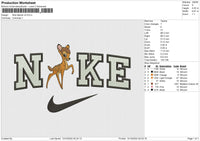 Nike Bambi v2 Embroidery