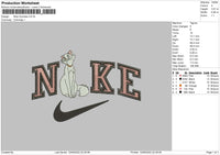 nike duchees Embroidery