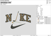 Nike Stick 02 Embroidery File 6 Sizes