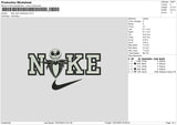 Nike Jack Halloween Embroidery File 6 sizes
