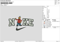 Nike Mat Embroidery File 6 sizes