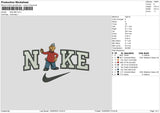 Nike Mat Embroidery File 6 sizes